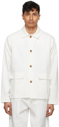 COMMAS White Twill Workwear Jacket
