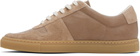 Common Projects Brown BBall Duo Slim Sneakers
