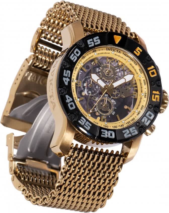 Invicta Invicta Racing JM Limited Edition Chronograph Quartz Black Dial Mens Watch 48058
