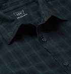 Save Khaki United - Checked Cotton-Flannel Shirt - Green