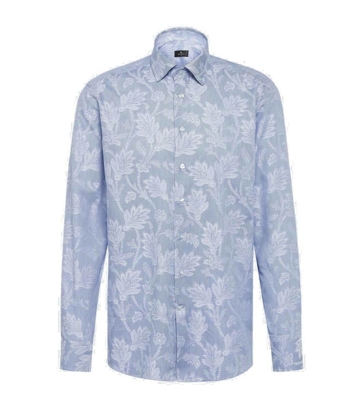 Photo: Etro Floral paisley cotton shirt
