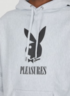 x Playboy Play Hooded Sweatshirt in Grey