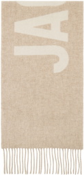 JACQUEMUS Beige Les Classiques 'L'écharpe Jacquemus' Scarf