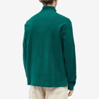 Polo Ralph Lauren Men's Estate Rib Half Zip Knit in Hunt Club Green