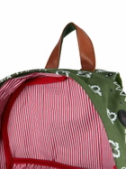 MC2 Saint Barth Canvas Backpack Cody With Green Bandanna Print