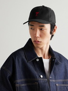 AMI PARIS - Logo-Embroidered Cotton-Twill Baseball Cap