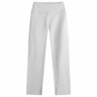 Adanola Women's Cotton Yoga Pants in Grey Marl