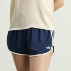 Adidas Women's 3 Stripe Sprinter Short in Night Indigo/Warm Vanilla
