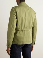 TOM FORD - Peach Cotton-Gabardine Overshirt - Green