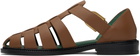 VINNY’s Brown Fisherman Sandals