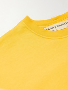 Abc. 123. - Logo-Appliquéd Cotton-Jersey T-Shirt - Yellow