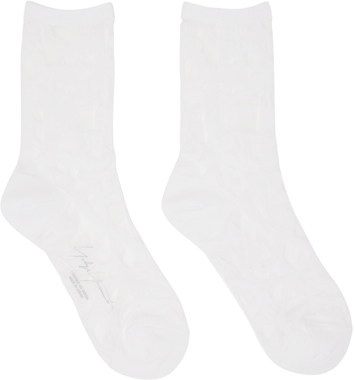 Photo: Yohji Yamamoto White Transparent Socks
