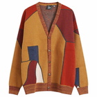By Parra Men's Your Stupid Shed Knitted Cardigan in Brown