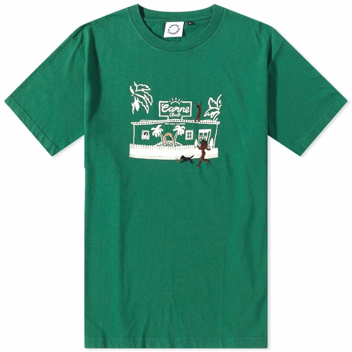 Photo: Carne Bollente Men's Carne Club Lovers T-Shirt in Green
