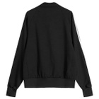 END. x Y-3 Track Top 3 Stripes in Black/Metallic Silver/Court Green