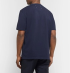 Maison Margiela - Garment-Dyed Cotton-Jersey T-Shirt - Navy