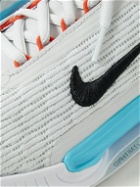 Nike Tennis - NikeCourt Air Zoom NXT Rubber-Trimmed Mesh Tennis Sneakers - Gray