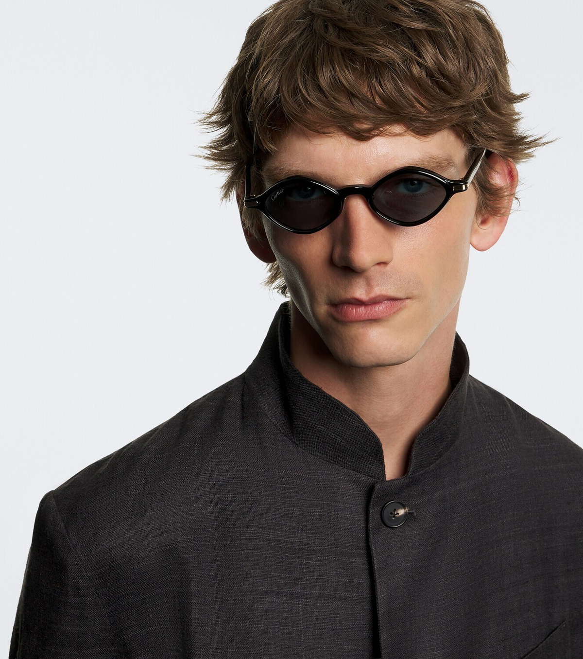 Cartier Eyewear Collection Première De Cartier oval sunglasses