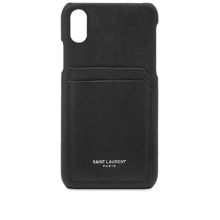 Photo: Saint Laurent Grain Leather iPhone X Case