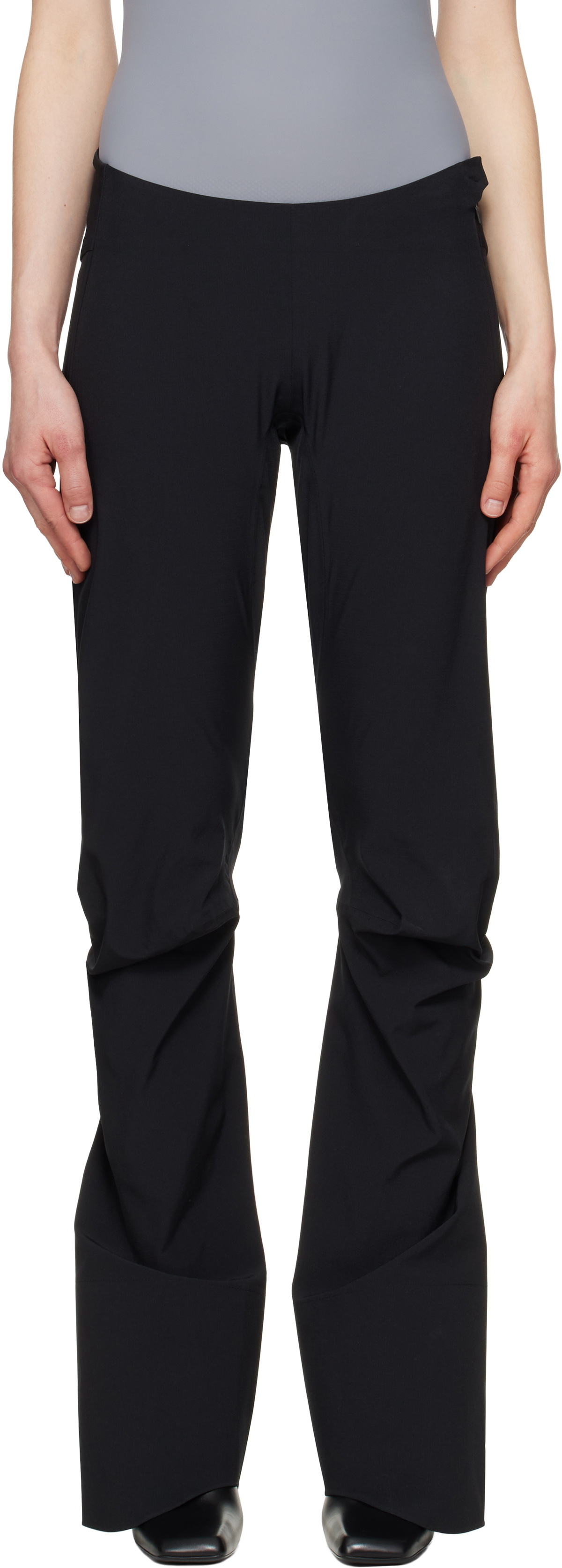 JOHANNA PARV Black Velocity Trousers