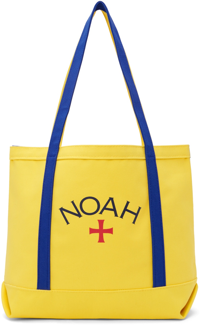 Photo: Noah Yellow & Blue Classic Core Logo Tote