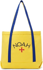 Noah Yellow & Blue Classic Core Logo Tote