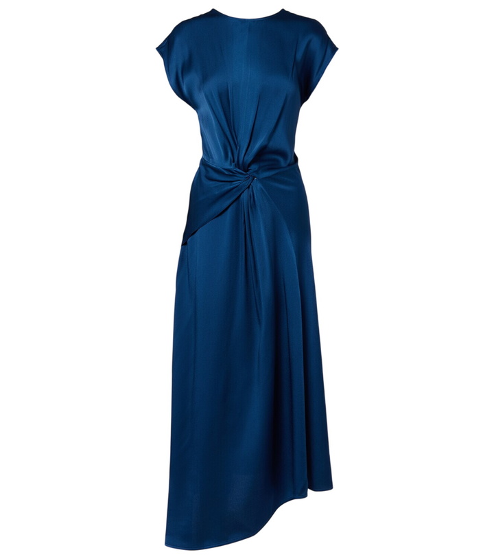 Photo: Victoria Beckham Aria gathered midi dress