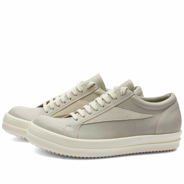 Photo: Rick Owens Men's Vintage Sneaks Sneakers in Pearl/Milk