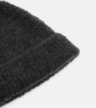 The Row Leomir cashmere, alpaca, and silk beanie