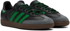 adidas Originals Black & Green Sambae Sneakers