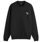Paul Smith Men's Zebra Puff Sweatshirt in Black