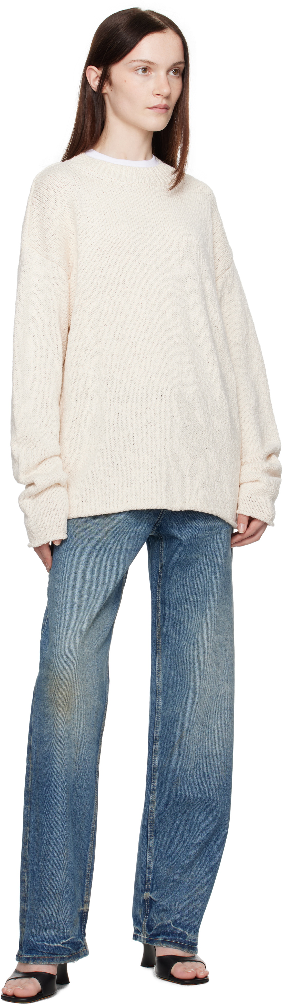 Aya Muse Blue Baggy Jeans