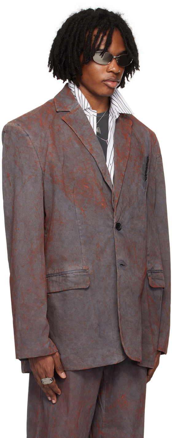 Y/Project Gray Pinched Blazer