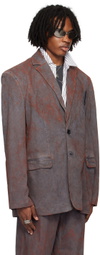 Y/Project Gray Pinched Blazer