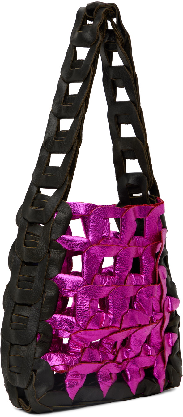 バッグ sc103 brown leather links tote sullen SC103 Multicolor Links Tote SC103