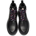 Moncler Black Isaac Lace-Up Boots