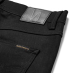 Nudie Jeans - Lean Dean Slim-Fit Stretch-Denim Jeans - Men - Black