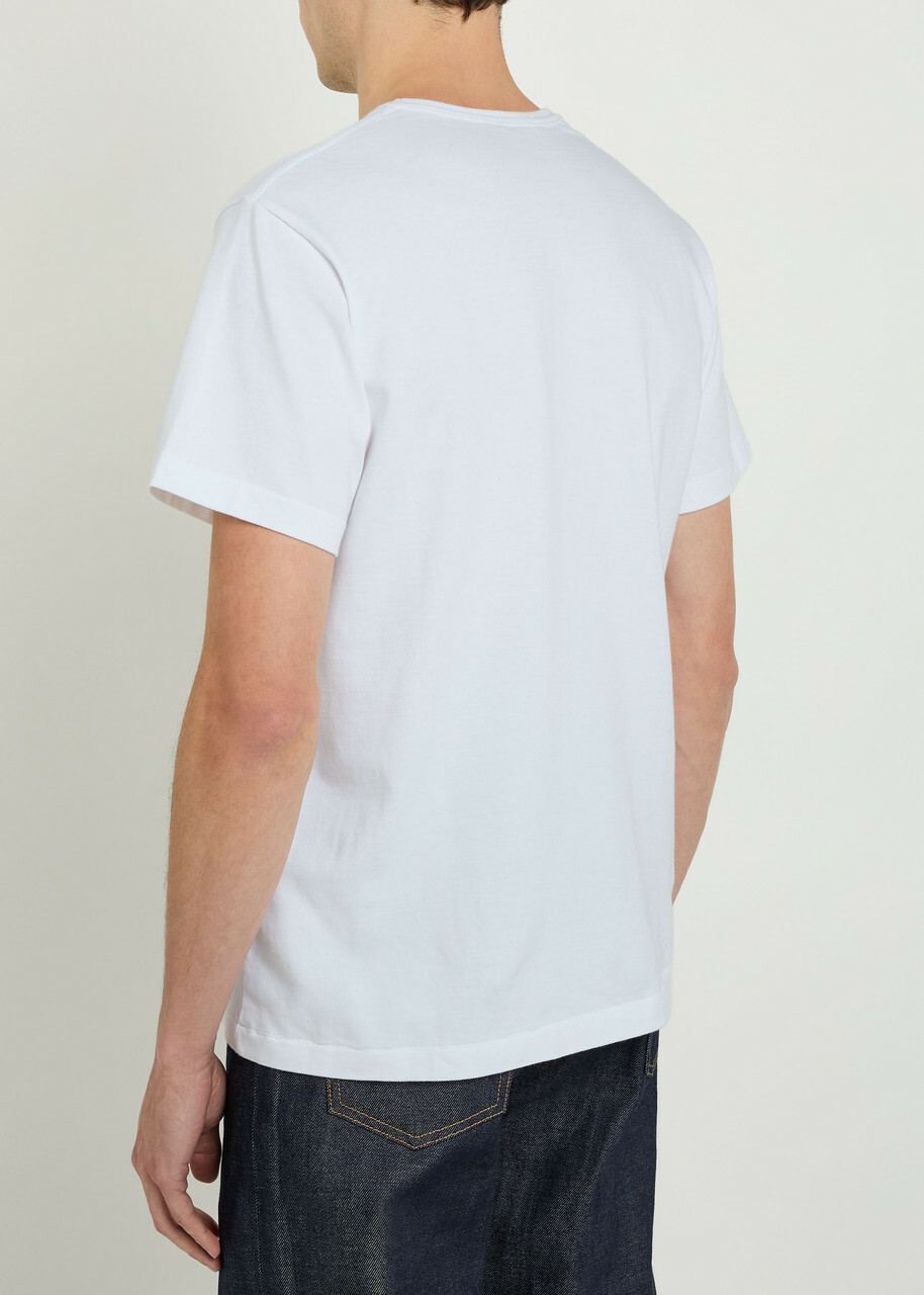 JW Anderson Logo-embroidered Cotton T-shirt White