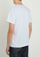 JW Anderson Logo-embroidered Cotton T-shirt White
