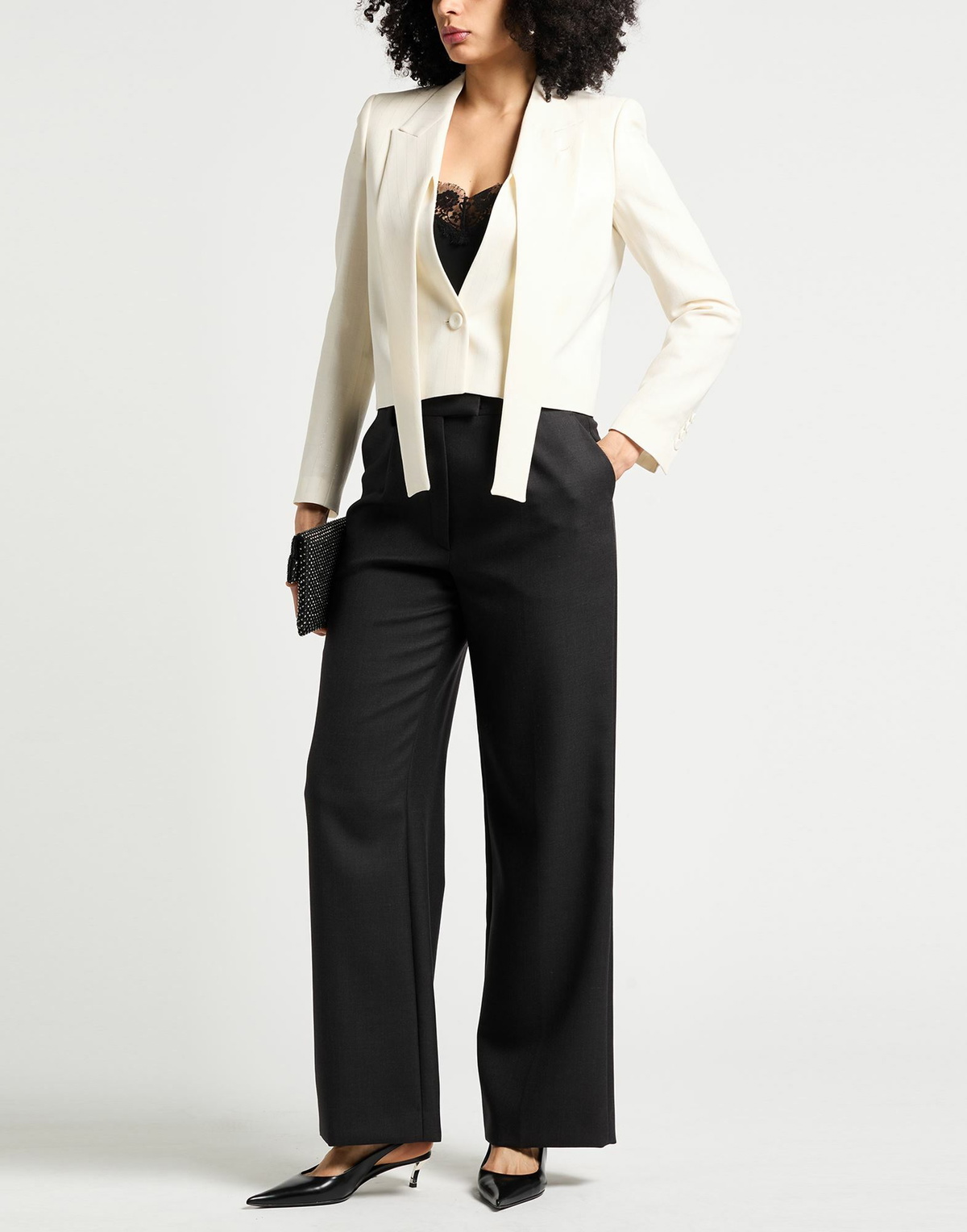 Lardini Womens Blazer Cream