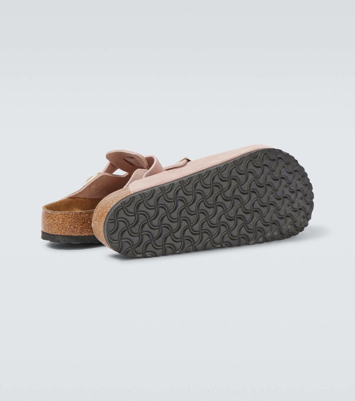Birkenstock Boston Leve suede clogs