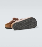 Birkenstock Boston Leve suede clogs