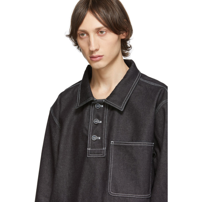 Jacquemus Navy La Blouse Meunier Jacket