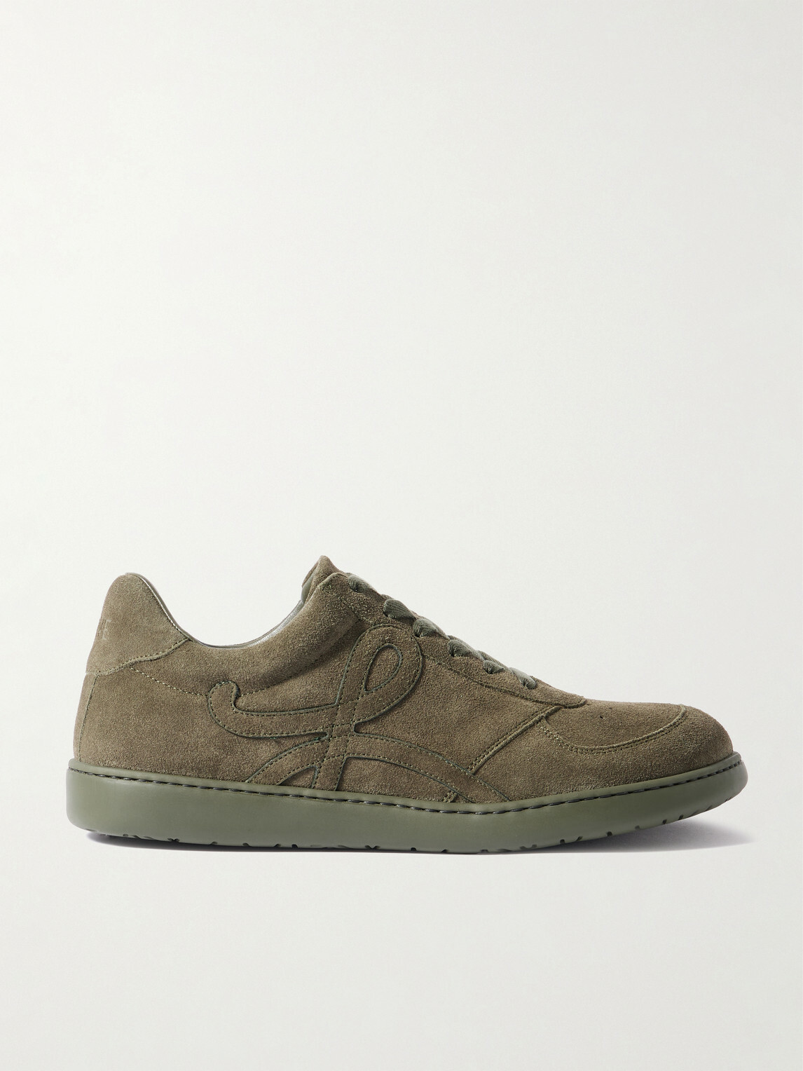LOEWE - Jambo Suede Sneakers - Green
