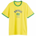 Levi's Men's Brasil Retro Ringer T-Shirt in Yellow