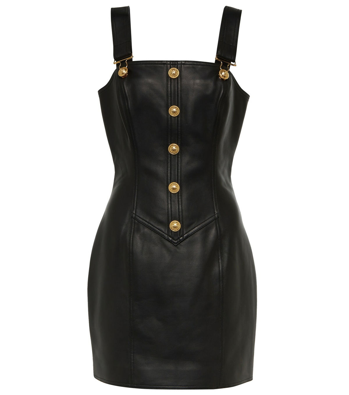 Balmain - Leather minidress Balmain