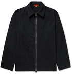 Barena - Striped Wool-Blend Blouson Jacket - Blue