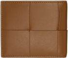 Bottega Veneta Tan Cassette Bi-Fold Wallet