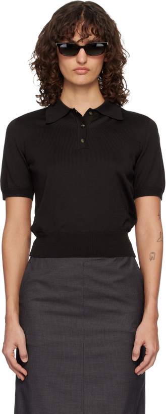 Photo: A.P.C. Brown Ruby Polo