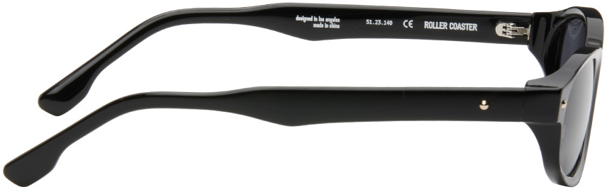 BONNIE CLYDE Black Roller Coaster Sunglasses